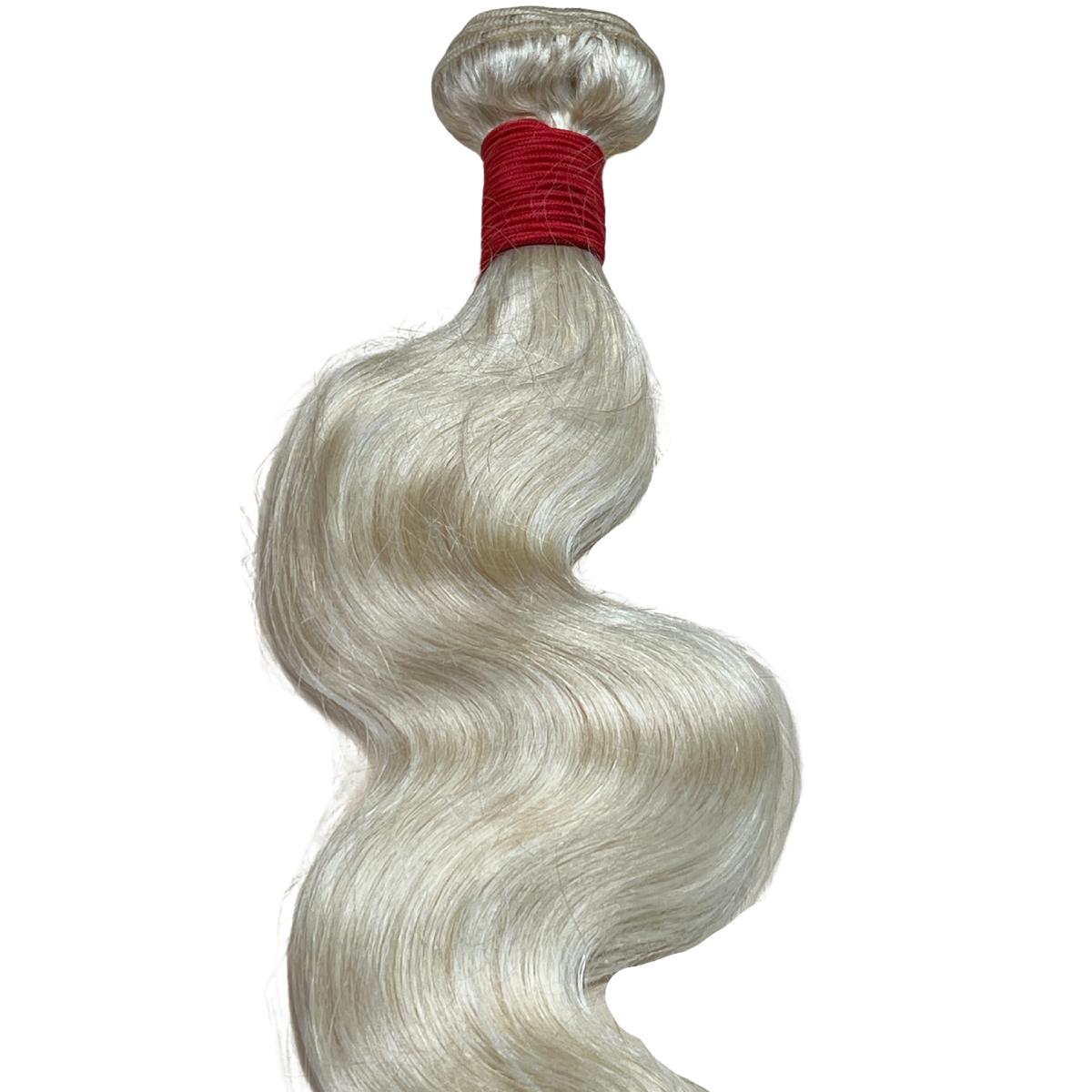 blonde virgin hair body wave bundle