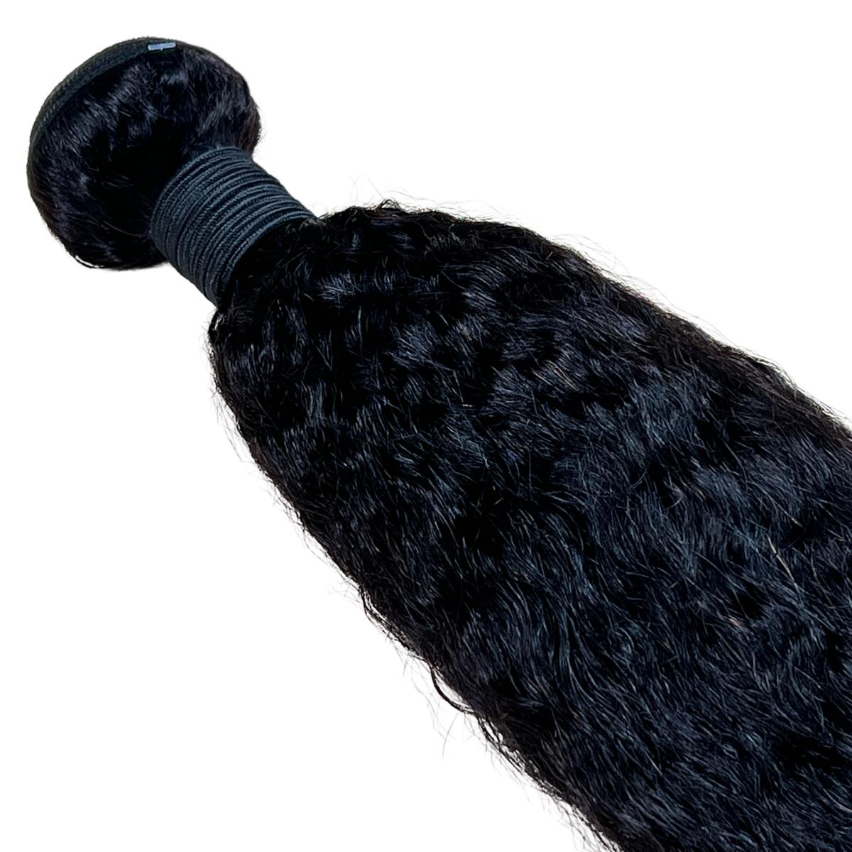 human hair kinky straight bundle