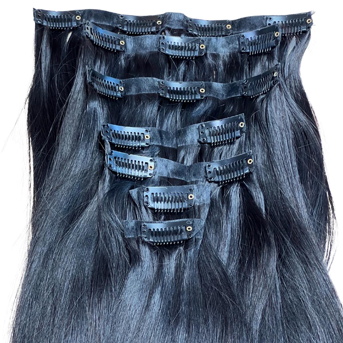 Seamless Clip-in Hair Extensions Human Hair