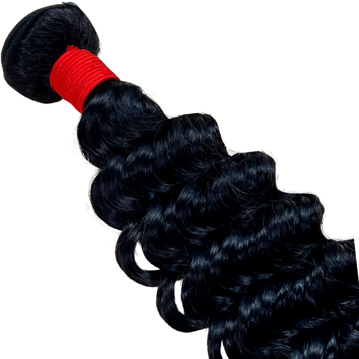 virgin hair weave deep wave bundle